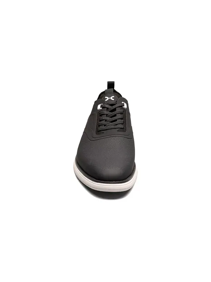 Мужские туфли Everidge Plain Toe на эластичных шнурках Stacy Adams — изображение 2 из 9, черный