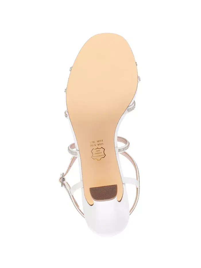 Женские босоножки Anna Crystal Embellished Strappy Dress Sandals Nina — изображение 6 из 6, слоновая кость