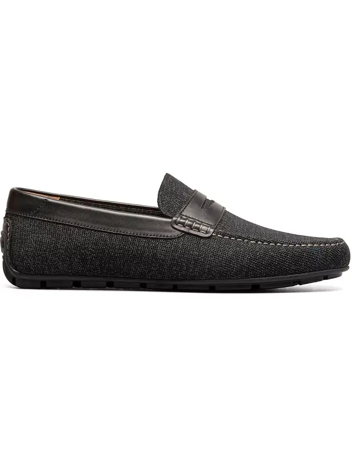 Мужские мокасины Motor Knit Moc Toe Penny Loafer Florsheim — изображение 2 из 7, черный