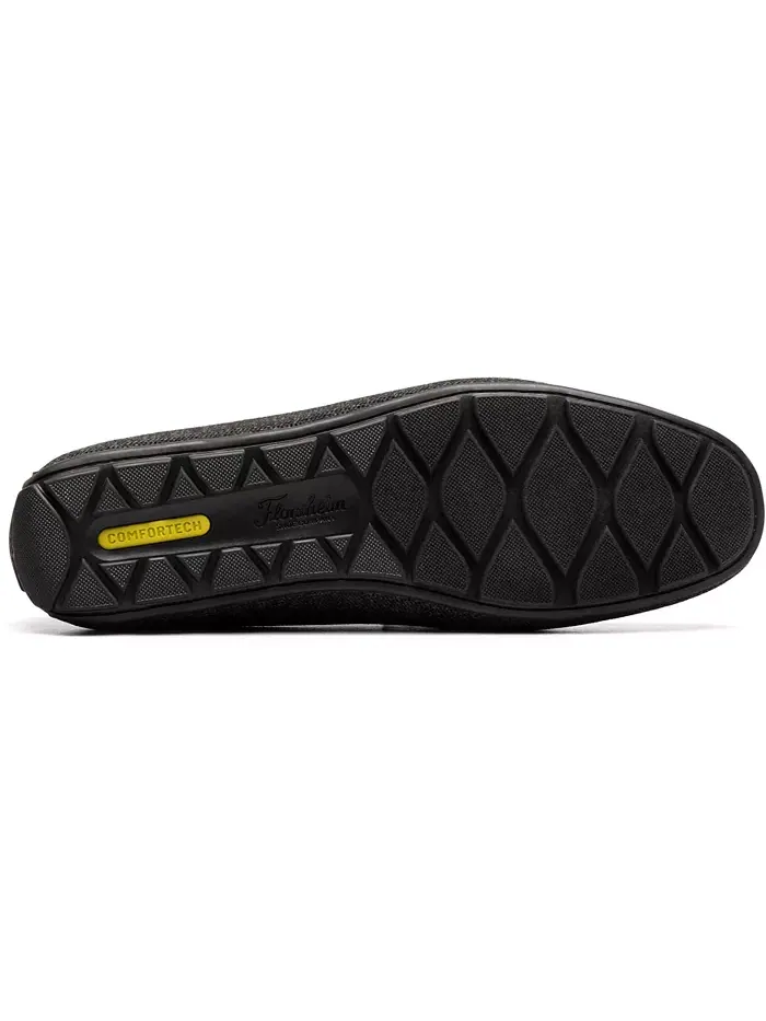 Мужские мокасины Motor Knit Moc Toe Penny Loafer Florsheim — изображение 7 из 7, черный