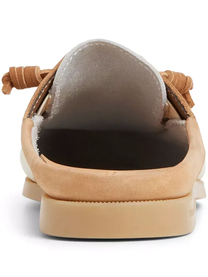 Женские лодочки-мюли Authentic Original Mule Boat Shoe Sperry — изображение 3 из 5, кремовый