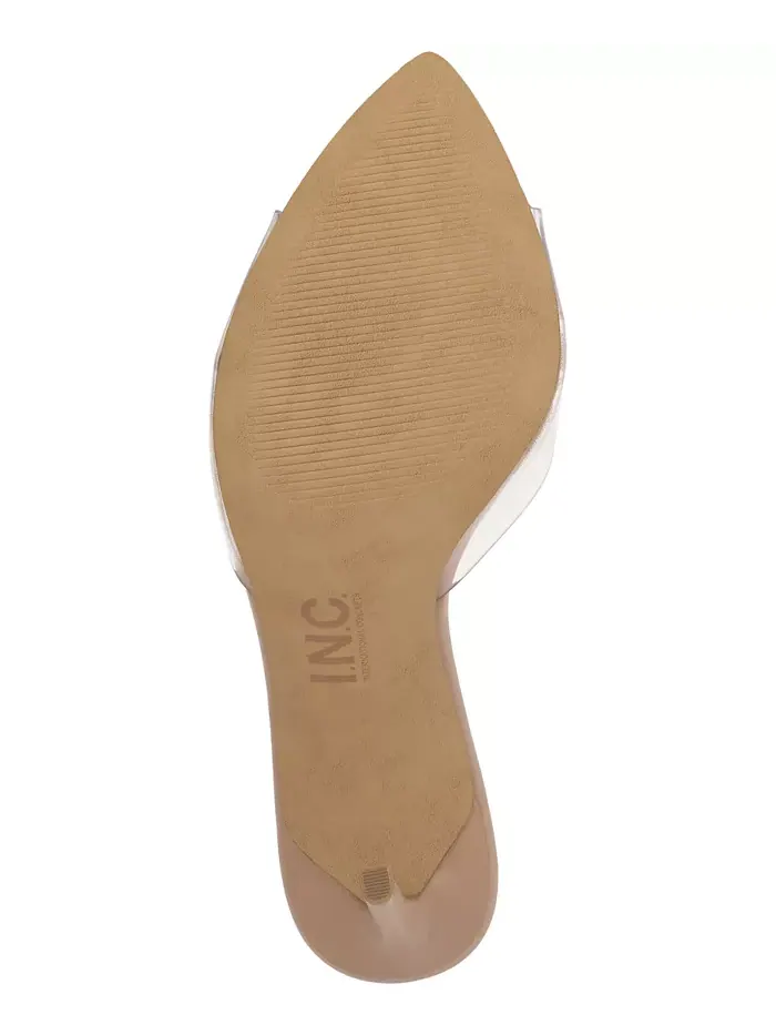 Сандалии Amra Dress Slide I.N.C. International Concepts — изображение 5 из 6, прозрачный