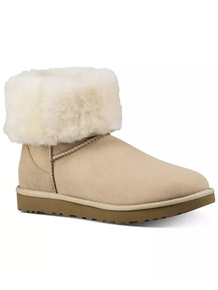 Ботинки женские короткие UGG Classic II — изображение 3 из 6, бежевый