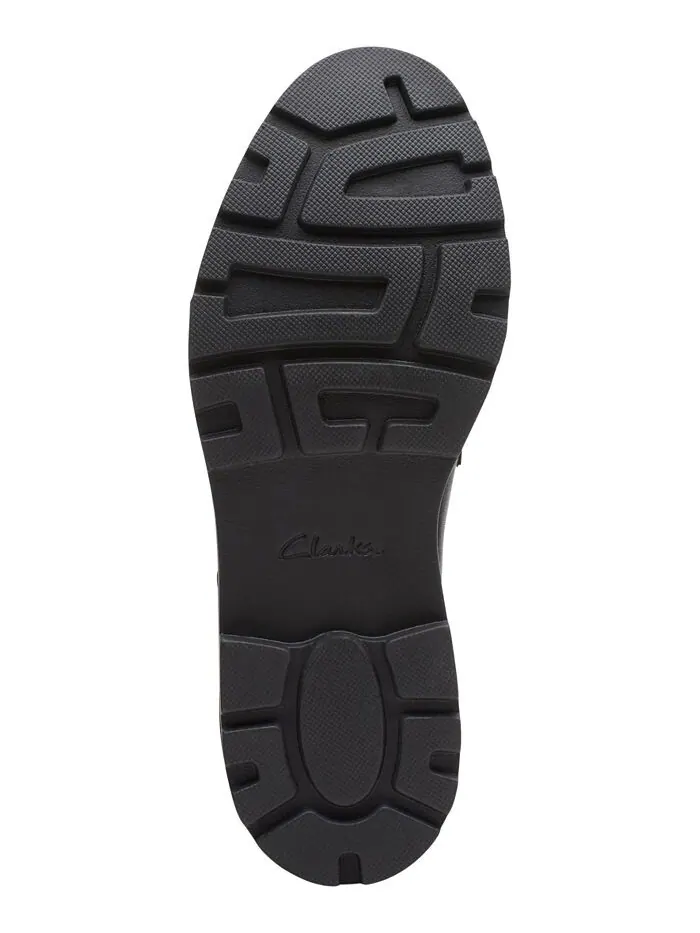 Лоферы женские Clarks Calla Ease без шнуровки на плоской подошве — изображение 5 из 6, черный