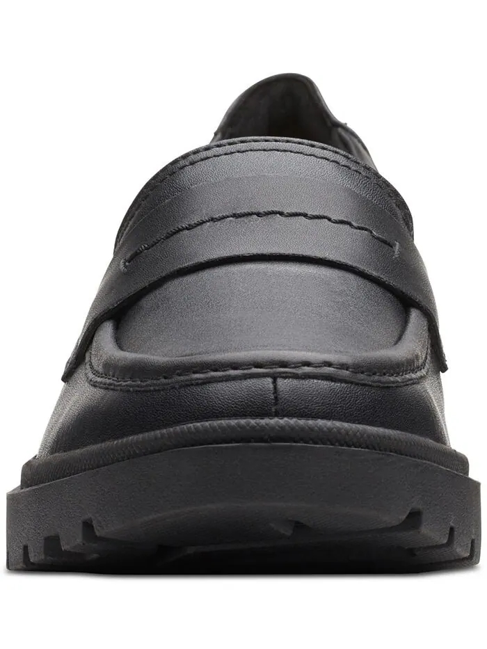 Лоферы женские Clarks Calla Ease без шнуровки на плоской подошве — изображение 6 из 6, черный