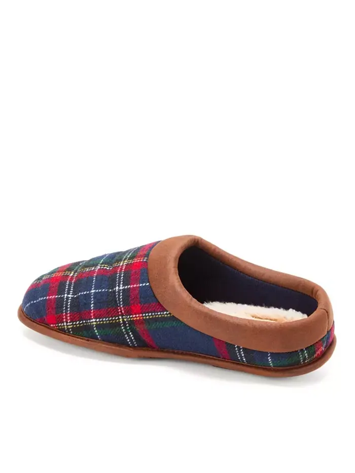 Мужские домашние тапочки Asher Marled Knit Clog Dearfoams — изображение 2 из 5, мульти