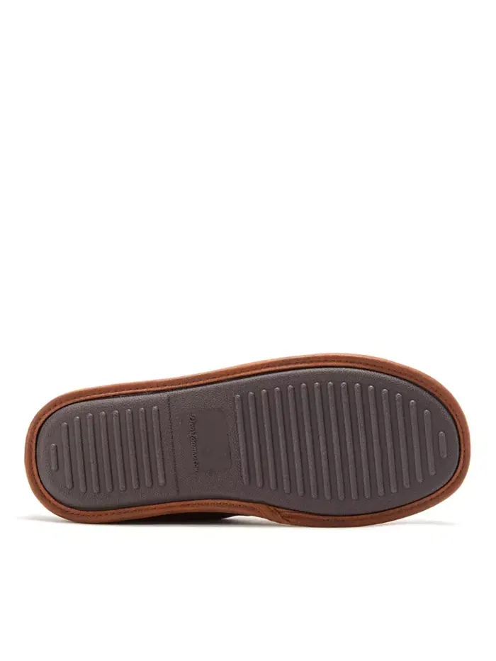 Мужские домашние тапочки Asher Marled Knit Clog Dearfoams — изображение 5 из 5, мульти
