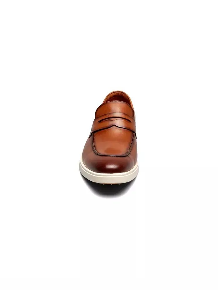Мужские слипоны Spencer Moc Toe Penny Stacy Adams — изображение 2 из 16, бежевый
