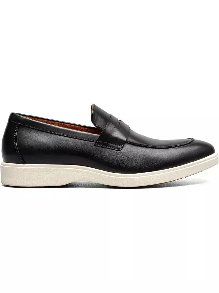Мужские туфли Spencer Moc Toe Penny Slip On Stacy Adams — изображение 3 из 8, черный