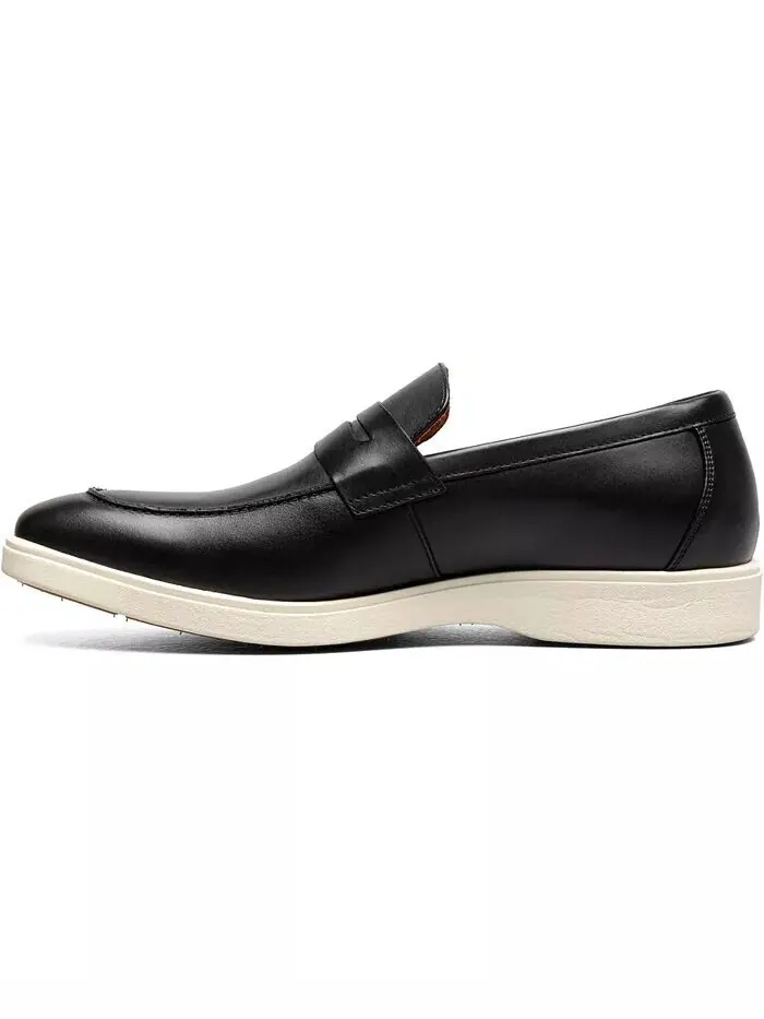 Мужские туфли Spencer Moc Toe Penny Slip On Stacy Adams — изображение 5 из 8, черный