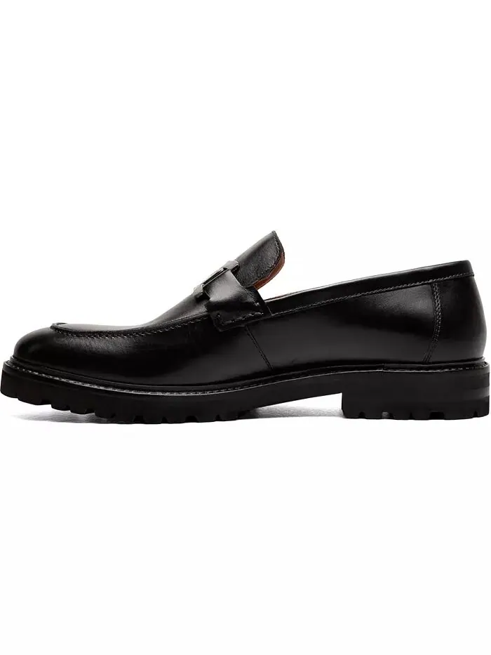 Мужские туфли Hale Moc Toe Bit Slip On Loafer Stacy Adams — изображение 10 из 13, бордо