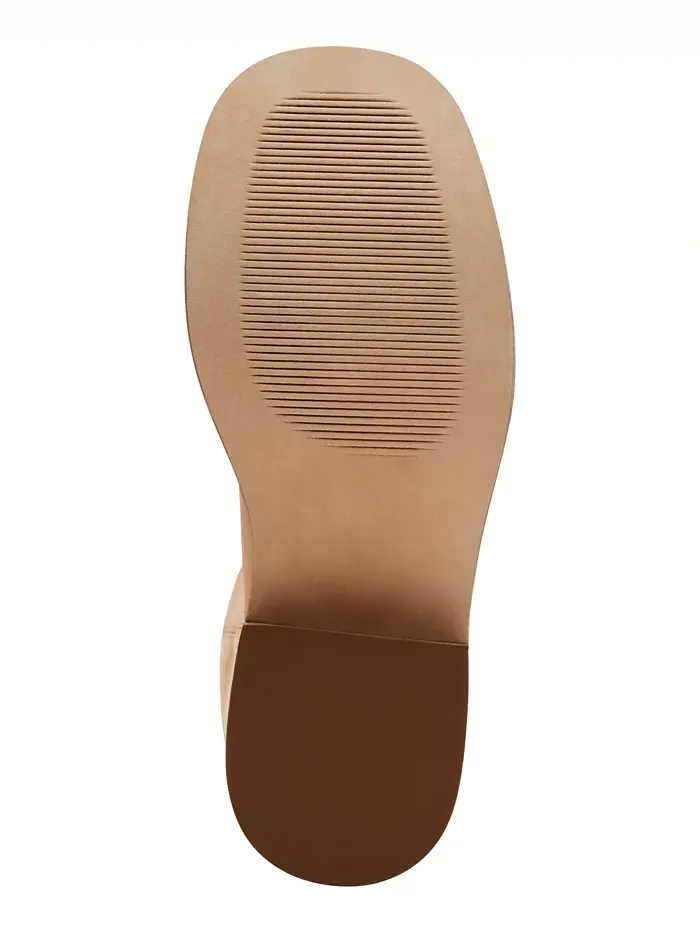 Женские ботинки Steve Madden Riggs с квадратным носком кожаные — изображение 5 из 6