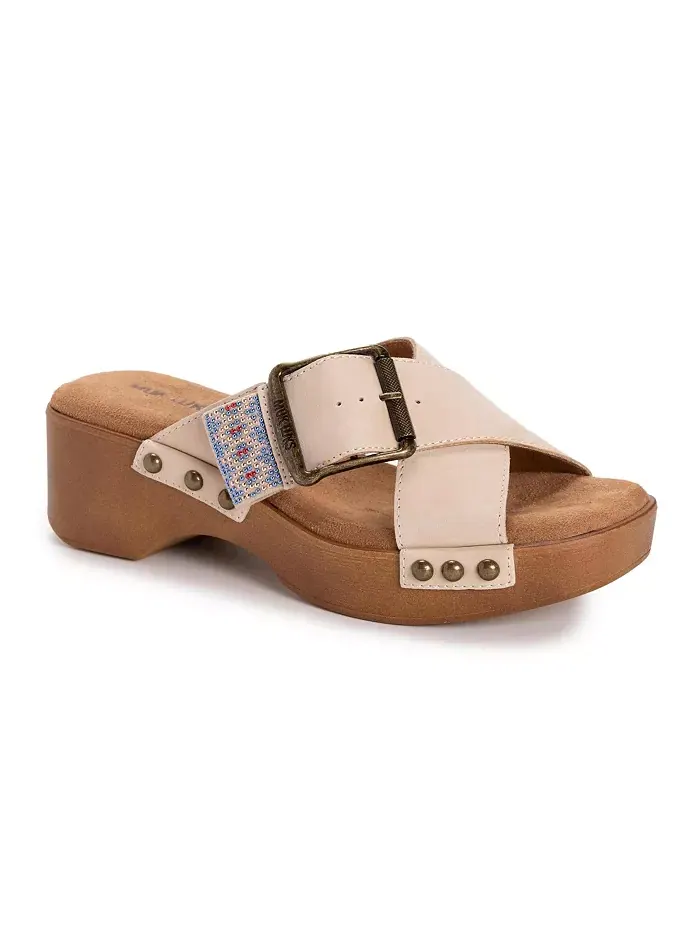 Женские сандалии Charlotte MUK LUKS — изображение 1 из 8, натуральный нубук