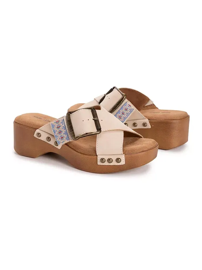 Женские сандалии Charlotte MUK LUKS — изображение 6 из 8, натуральный нубук