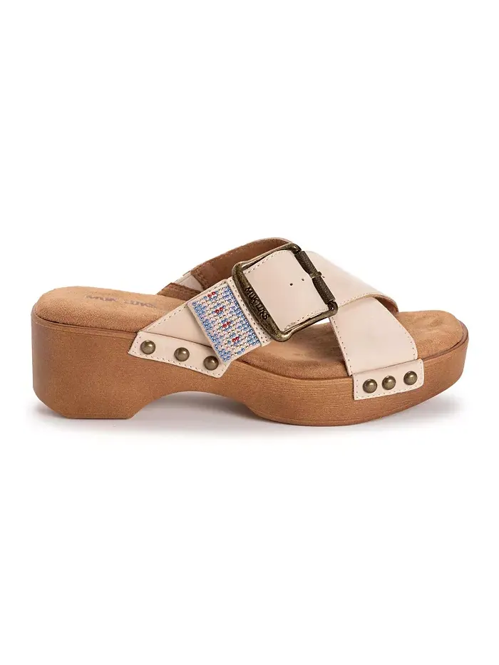 Женские сандалии Charlotte MUK LUKS — изображение 8 из 8, натуральный нубук