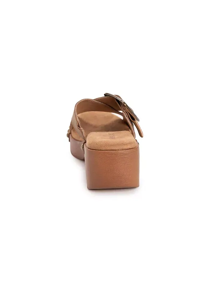 Женские сандалии Charlotte MUK LUKS — изображение 3 из 8, коричневый