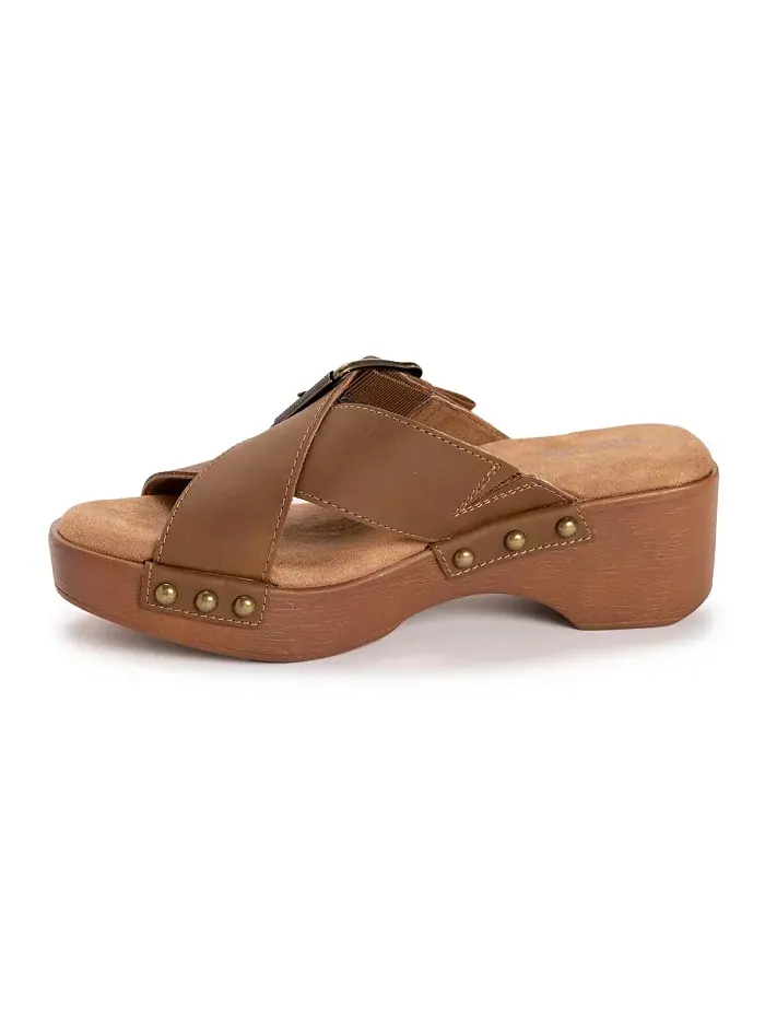 Женские сандалии Charlotte MUK LUKS — изображение 7 из 8, коричневый