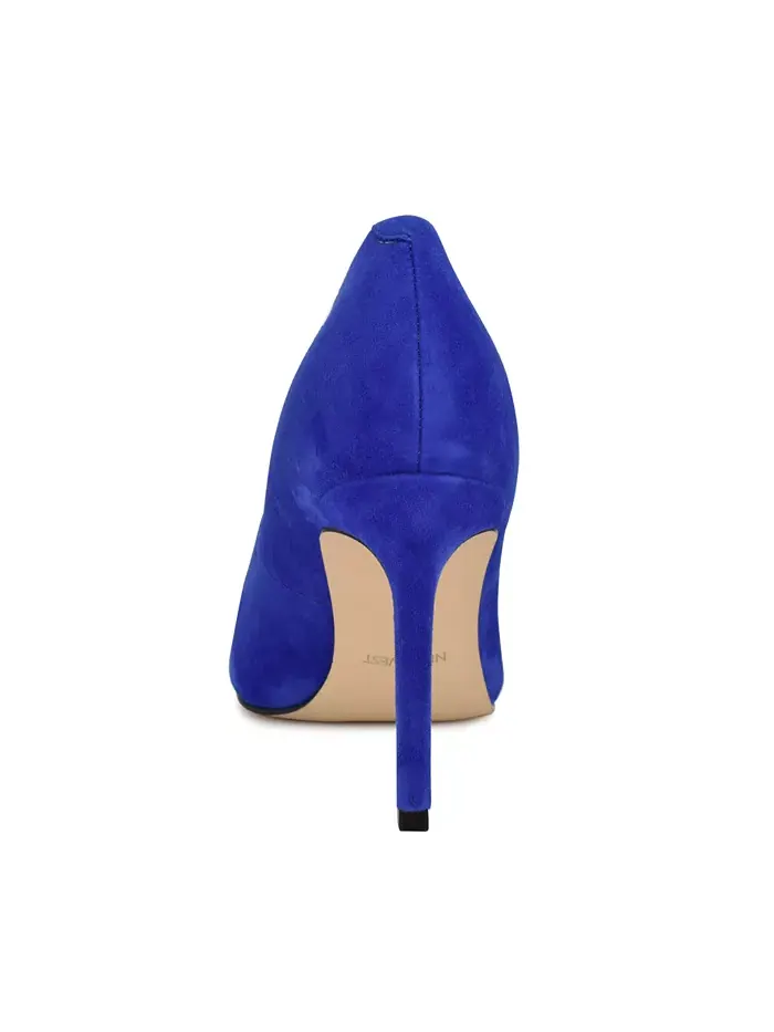 Женские туфли Oraye с острым носком на высоком каблуке-шпильке Nine West — изображение 3 из 5, синий