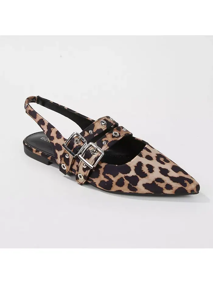 Туфли-лодочки Fabiola Slingback BERNESS — изображение 1 из 3, леопардовый