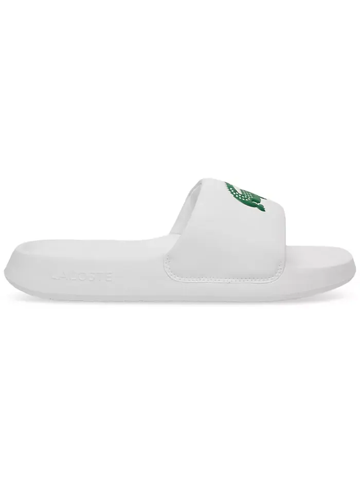 Мужские слайды Logo Serve 1.0 Lacoste — изображение 2 из 6, белый/зеленый