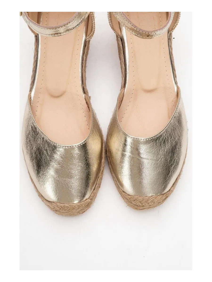 Эспадрильи на платформе из кожи Aldea (женские) Forever & Always Shoes — 3