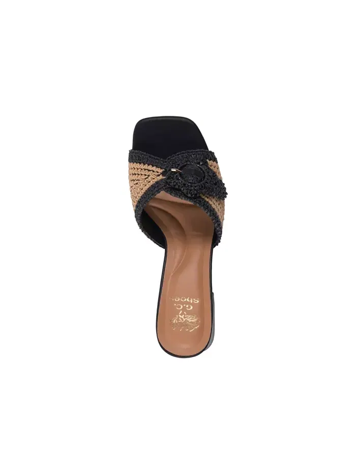 Женские босоножки Liza на устойчивом каблуке GC Shoes — изображение 4 из 5, черный