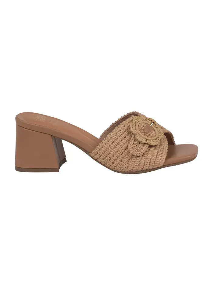Женские босоножки Liza на устойчивом каблуке GC Shoes — изображение 2 из 5, прозрачный