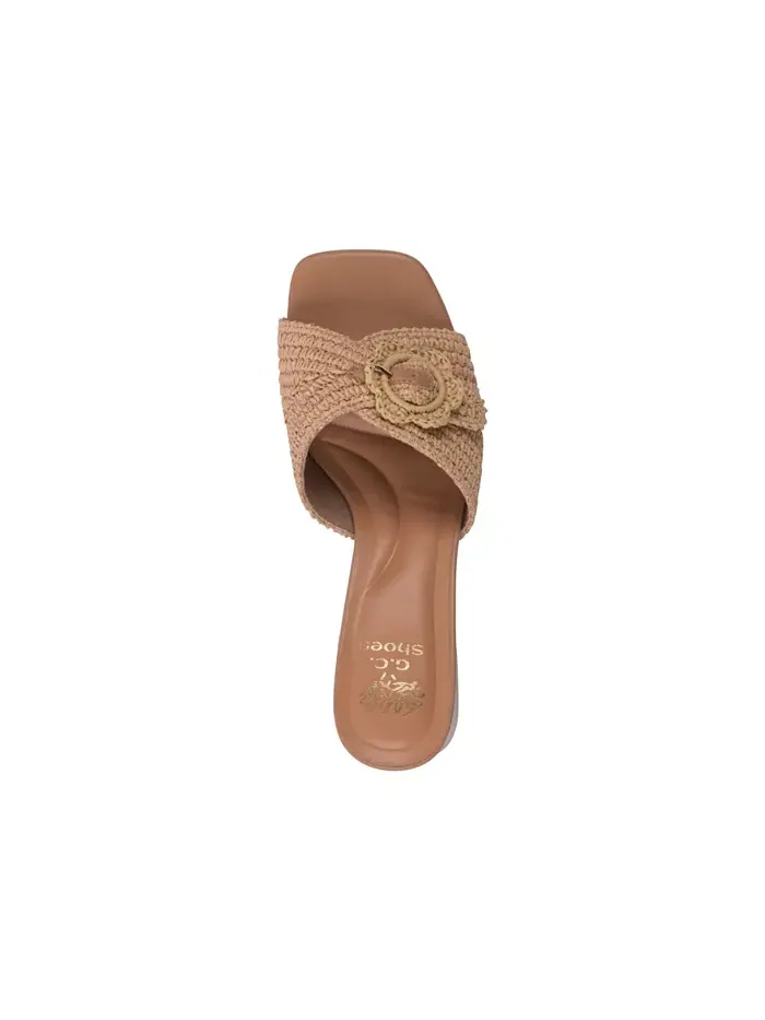 Женские босоножки Liza на устойчивом каблуке GC Shoes — изображение 4 из 5, прозрачный