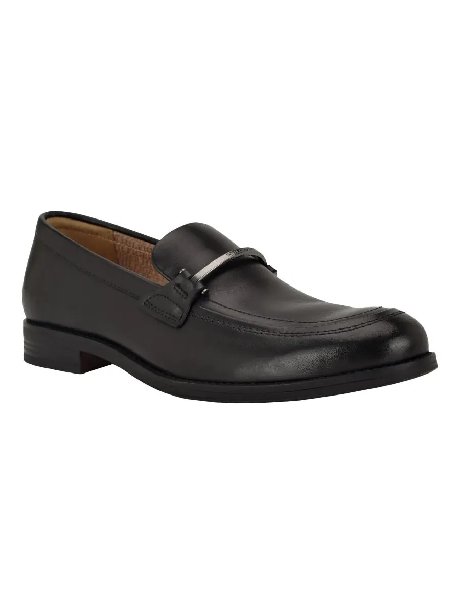 Мужские кожаные лоферы Jezzon Tommy Hilfiger — изображение 1 из 5, черный