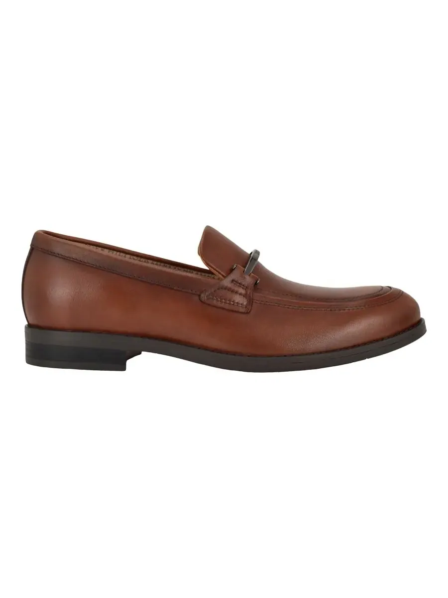 Мужские кожаные лоферы Jezzon Tommy Hilfiger, темно-natural leather — изображение 2 из 5, темный