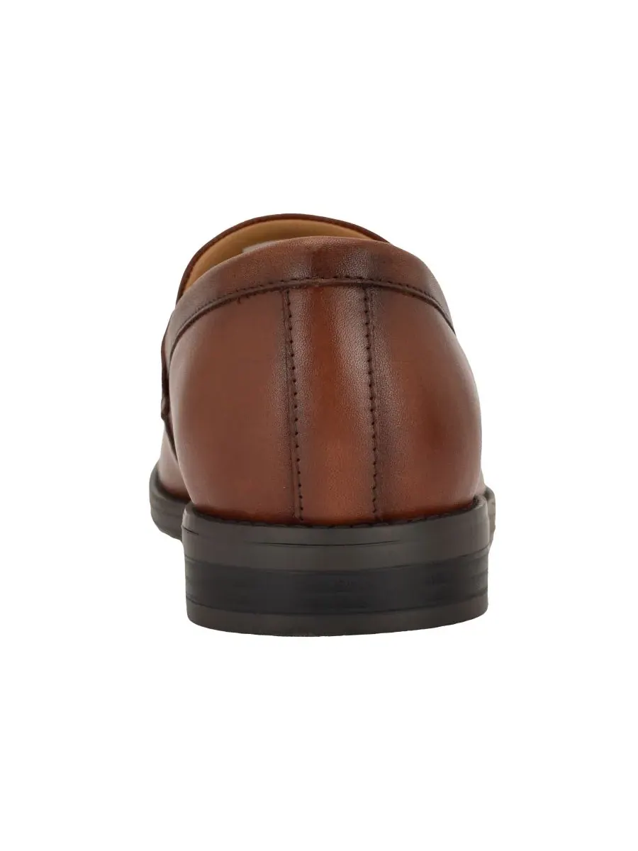Мужские кожаные лоферы Jezzon Tommy Hilfiger, темно-natural leather — изображение 3 из 5, темный