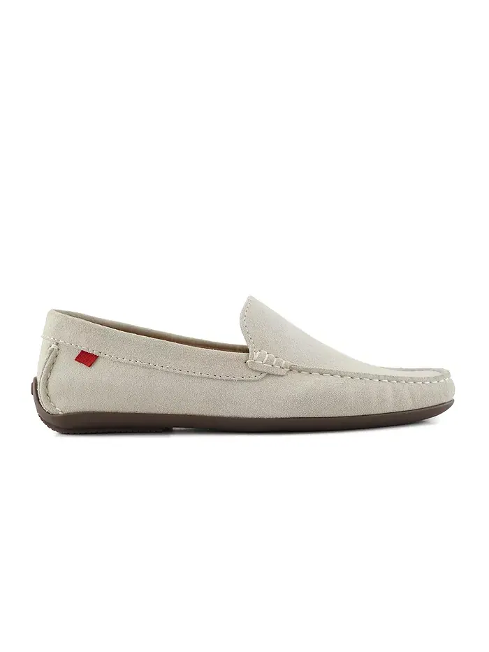 Мужские лоферы Broadway Venetian из кожи Marc Joseph New York — изображение 3 из 5, белый