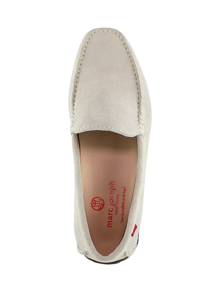 Мужские лоферы Broadway Venetian из кожи Marc Joseph New York — изображение 5 из 5, белый