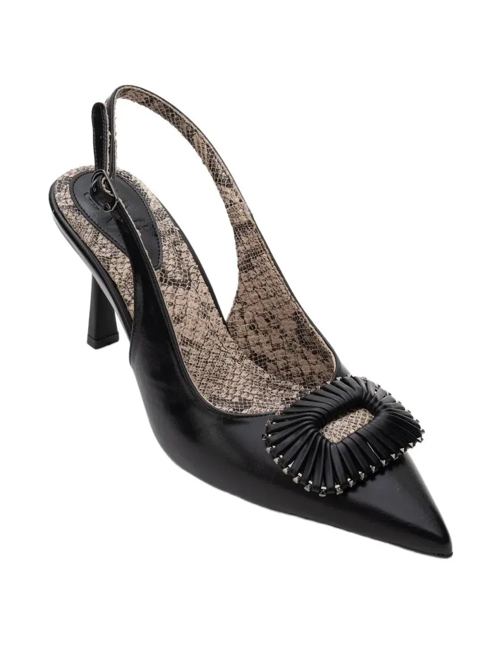 Женские туфли-лодочки Spera с пряжкой и острым носком Prologue Shoes — изображение 1 из 6, черный