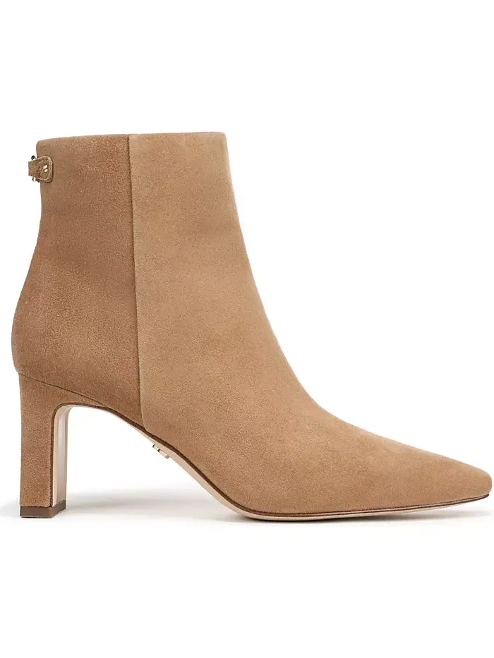 Женские ботильоны Saige на молнии Sam Edelman — изображение 2 из 5, бежевый
