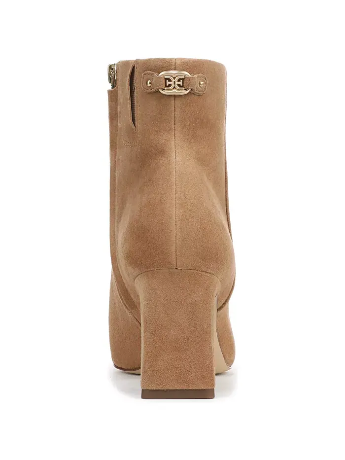 Женские ботильоны Saige на молнии Sam Edelman — изображение 3 из 5, бежевый