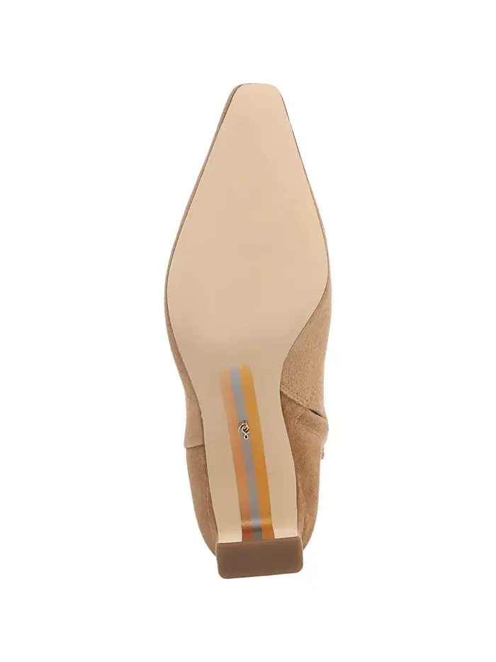 Женские ботильоны Saige на молнии Sam Edelman — изображение 5 из 5, бежевый