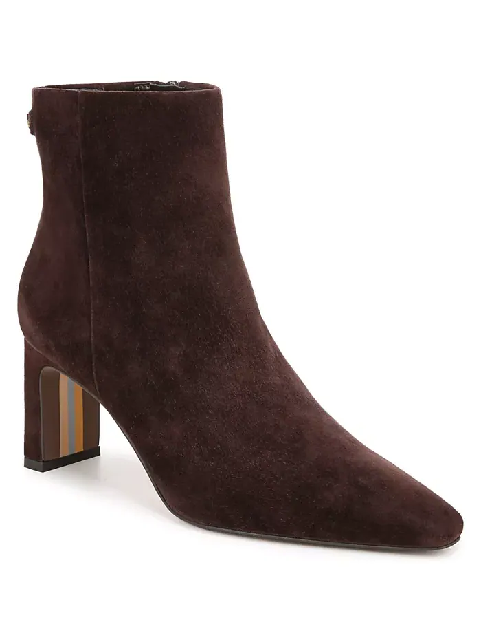 Женские ботильоны Saige на молнии Sam Edelman — изображение 1 из 5, черный