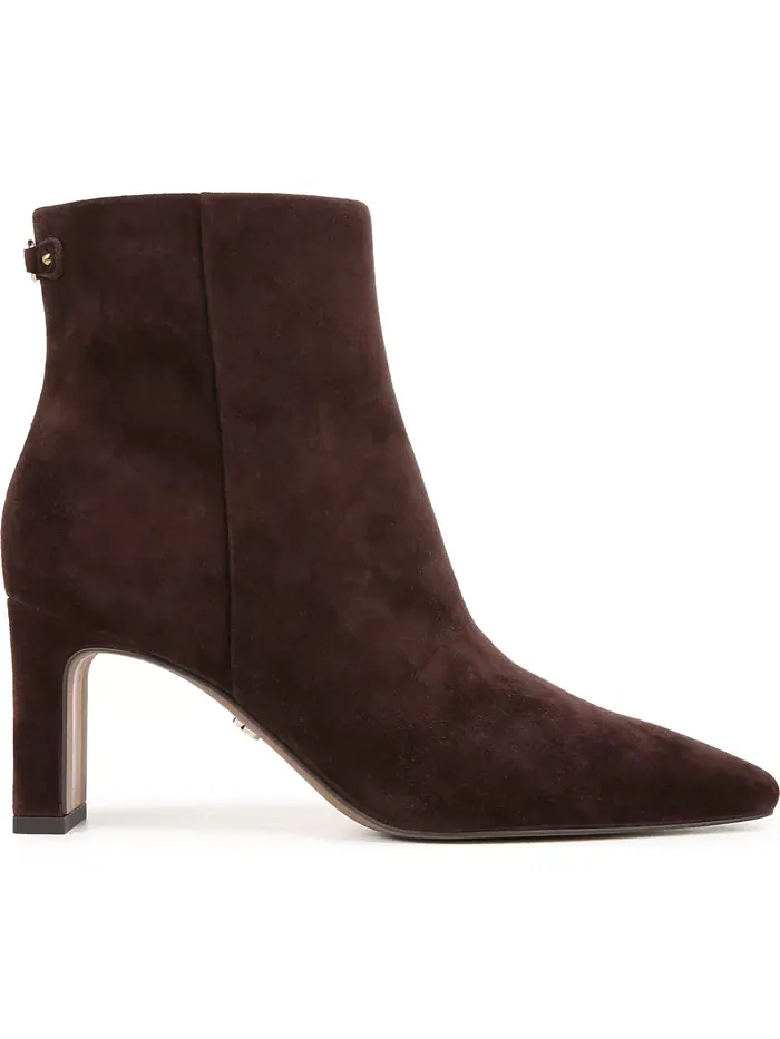 Женские ботильоны Saige на молнии Sam Edelman — изображение 2 из 5, черный