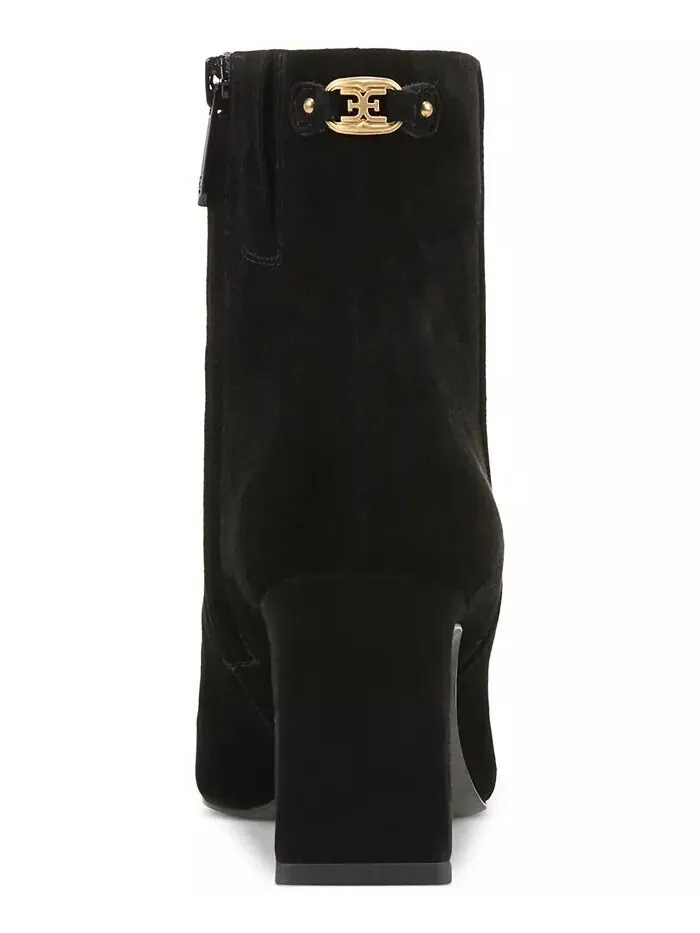 Женские ботильоны Saige с коротким носком Sam Edelman — изображение 3 из 9, черный