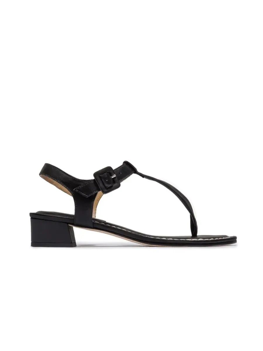 Женские сандалии Goyara на полукаблуке Bernardo Footwear — изображение 2 из 4, черный
