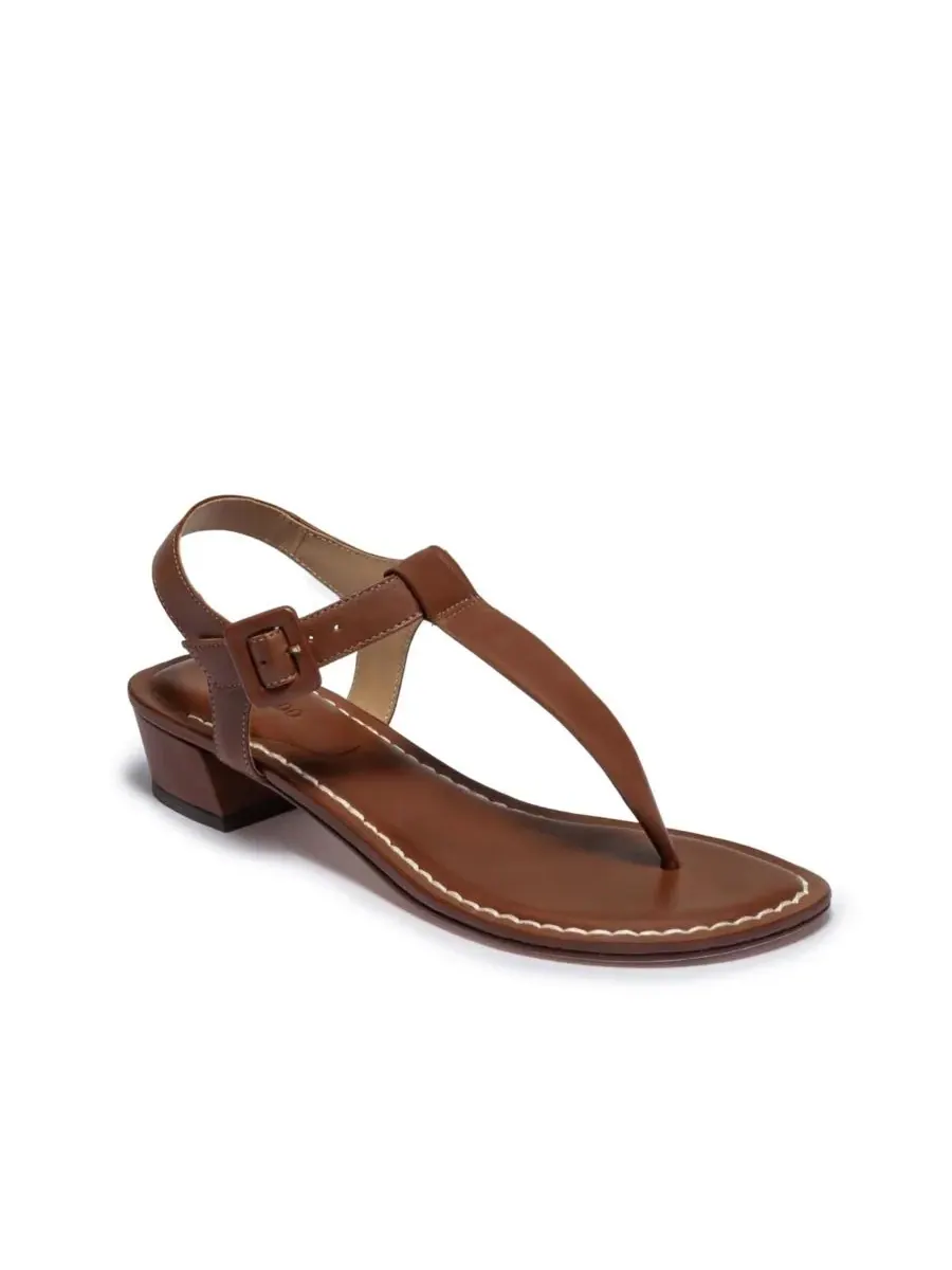 Женские сандалии Goyara на полукаблуке Bernardo Footwear — коричневый