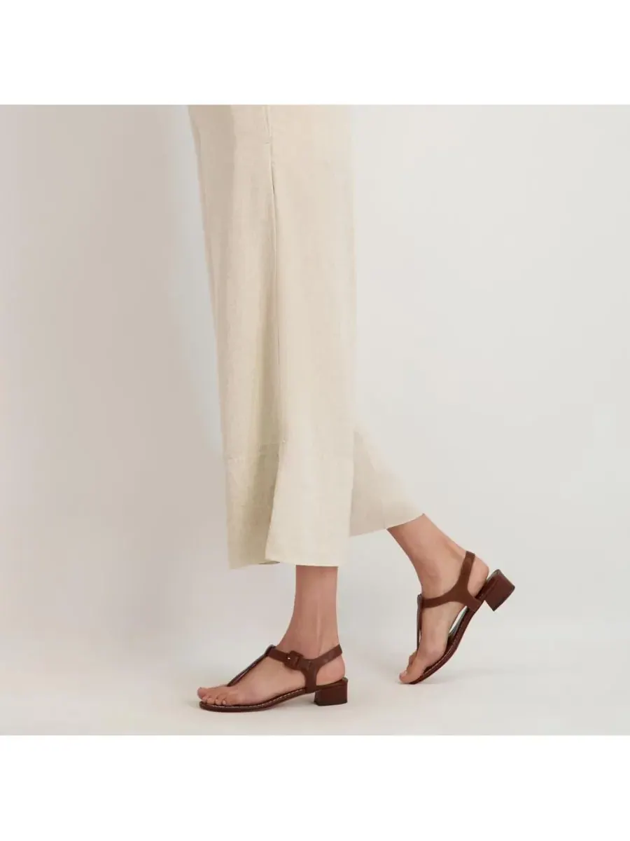 Женские сандалии Goyara на полукаблуке Bernardo Footwear — изображение 6 из 6, махагони