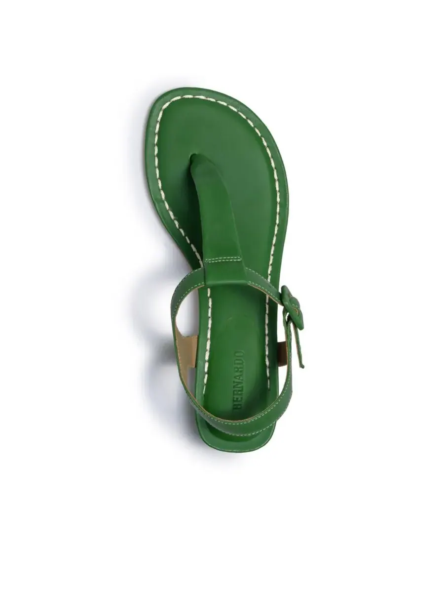 Женские сандалии Goyara на полукаблуке Bernardo Footwear — изображение 3 из 4, зеленый