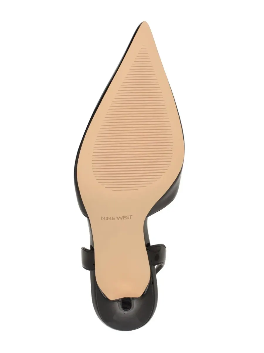 Женские туфли-лодочки Grana с ремешком на щиколотке Nine West — изображение 5 из 5, черный