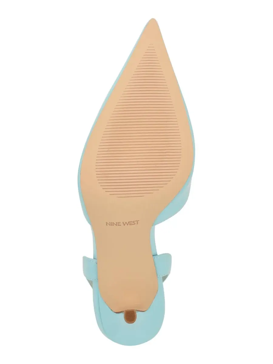 Женские туфли-лодочки Grana с ремешком на щиколотке Nine West — изображение 5 из 5, светлый синий