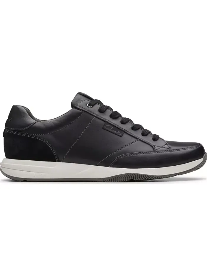 Кеды мужские Clarks Townview, повседневные, на шнуровке — изображение 2 из 7, черный