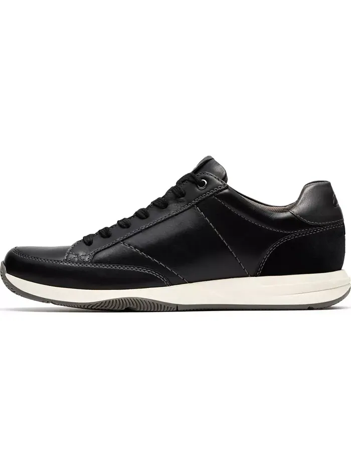 Кеды мужские Clarks Townview, повседневные, на шнуровке — изображение 4 из 7, черный