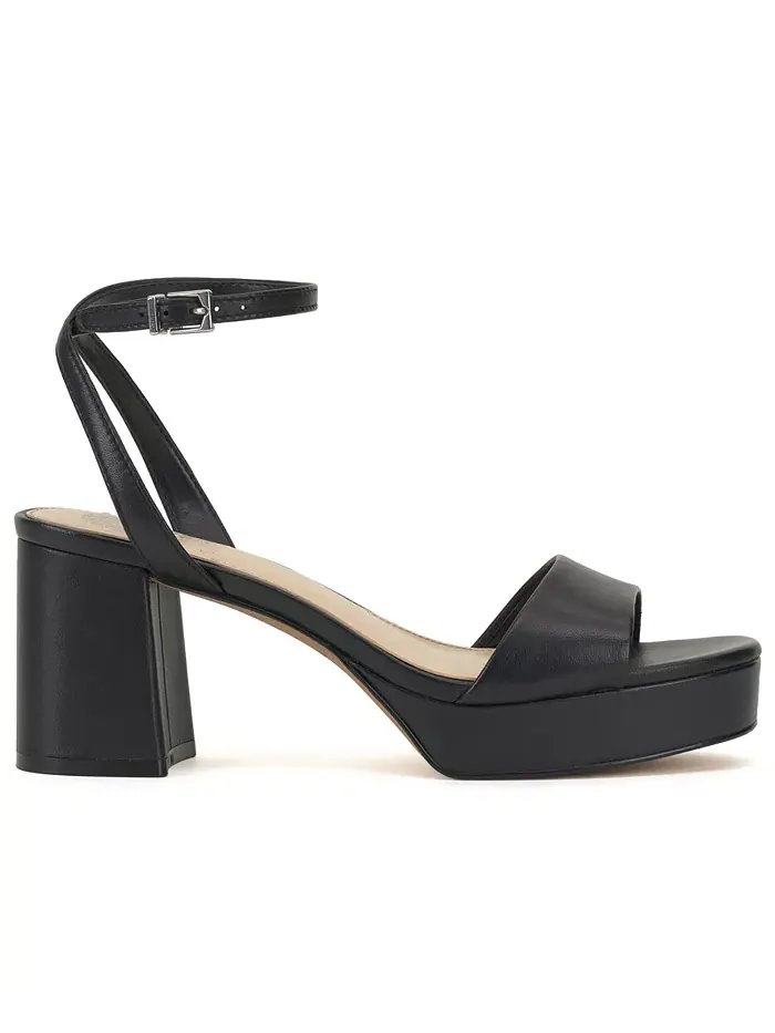 Платформенные блочные босоножки на каблуке Pendry Vince Camuto — изображение 2 из 5, черный