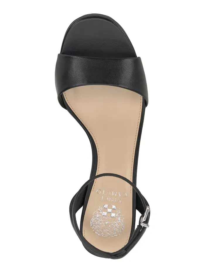 Платформенные блочные босоножки на каблуке Pendry Vince Camuto — изображение 4 из 5, черный